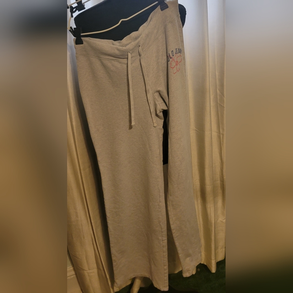 Polo jeans Company Heather Gray Sweat Pants sz S